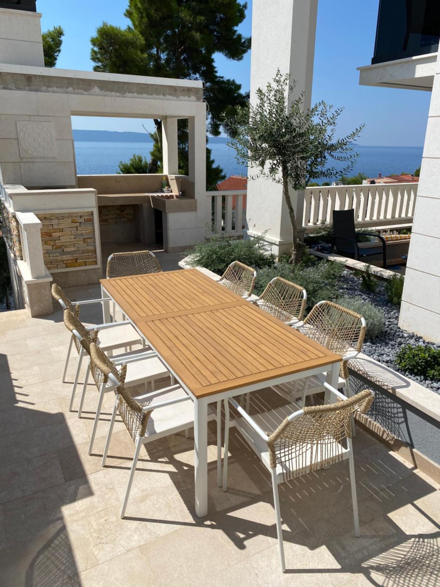 Luxury Beachfront Villa Carlisa Ciovo Luaran gambar